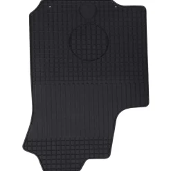 vidaXL Tapis de voiture 4 pcs Noir Caoutchouc