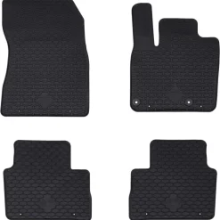 vidaXL Tapis de voiture 4 pcs Noir Convient pour Nissan QASHQAI 2021-