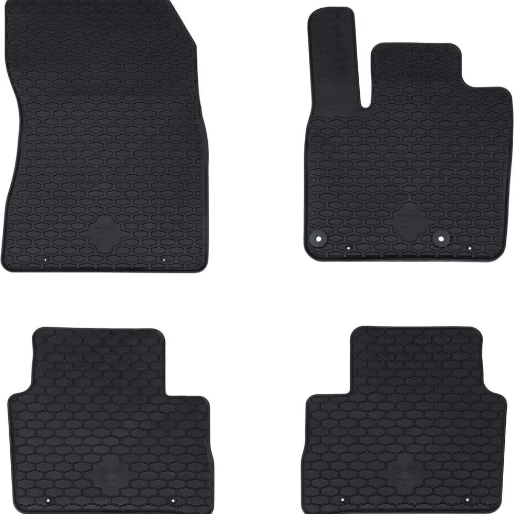 vidaXL Tapis de voiture 4 pcs Noir Convient pour Nissan QASHQAI 2021-