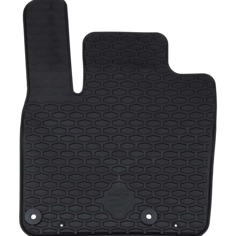 vidaXL Tapis de voiture 4 pcs Noir Convient pour Nissan QASHQAI 2021-