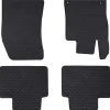 Pièces Détachées Pour Véhicules-vidaXL Tapis de voiture 4 pcs Noir Compatible avec 308 SW 2021-