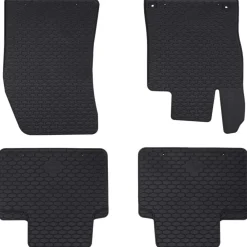Pièces Détachées Pour Véhicules-vidaXL Tapis de voiture 4 pcs Noir Compatible avec 308 SW 2021-