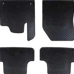Pièces Détachées Pour Véhicules-vidaXL Tapis de voiture 4 pcs Noir Caoutchouc