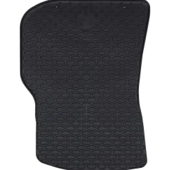 vidaXL Tapis de voiture 4 pcs Noir Caoutchouc