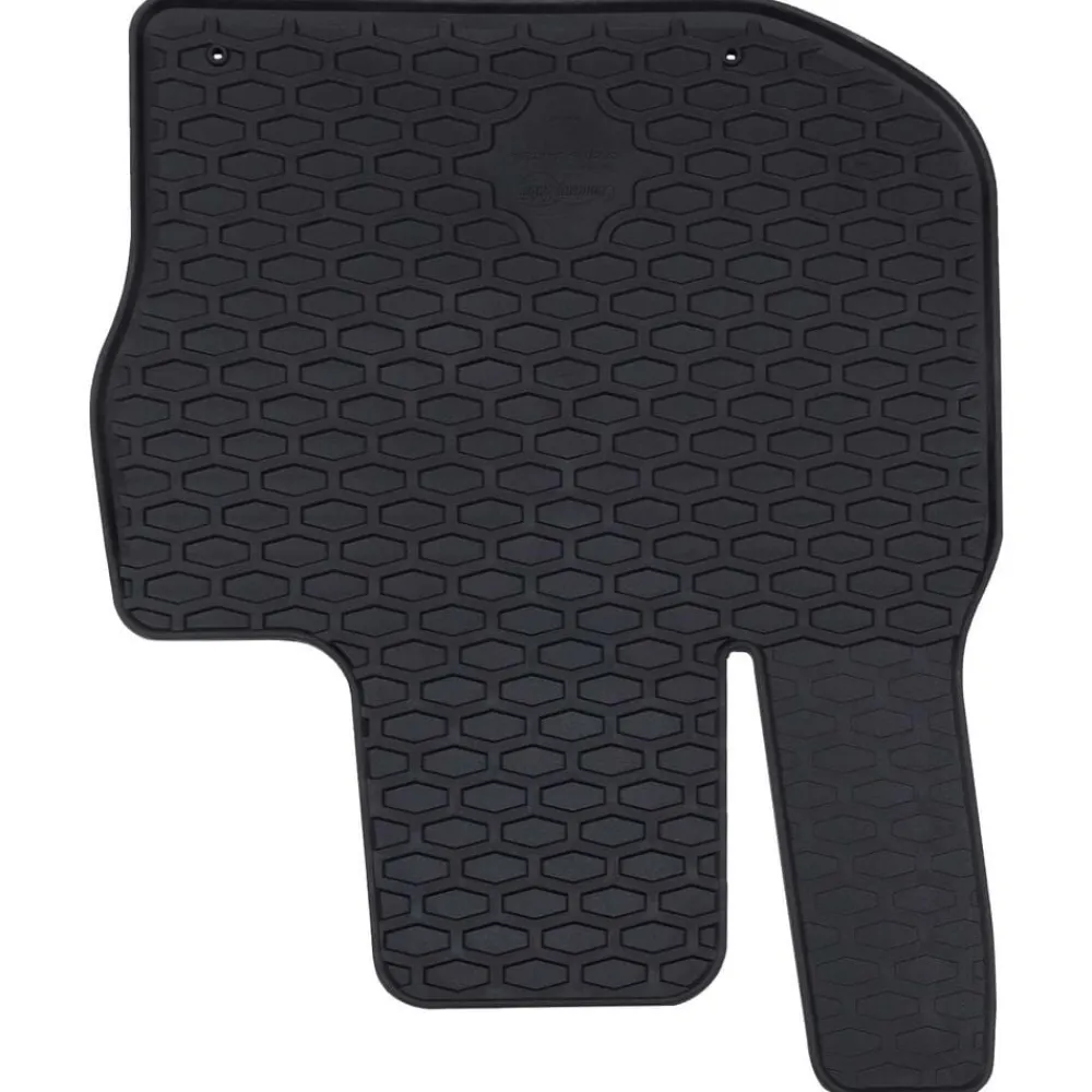 vidaXL Tapis de voiture 4 pcs Noir Caoutchouc