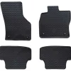 Pièces Détachées Pour Véhicules-vidaXL Tapis de voiture 4 pcs Noir compatible avec Audi A3 2012-2020