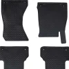 Pièces Détachées Pour Véhicules-vidaXL Tapis de voiture 4 pcs Noir Caoutchouc