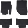 Pièces Détachées Pour Véhicules-vidaXL Tapis de voiture 4 pcs Noir Caoutchouc