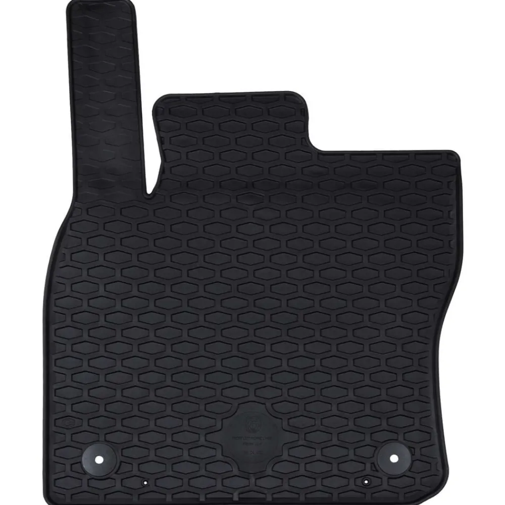 Pièces Détachées Pour Véhicules-vidaXL Tapis de voiture 4 pcs Noir Compatible avec Seat ATECA 2016-