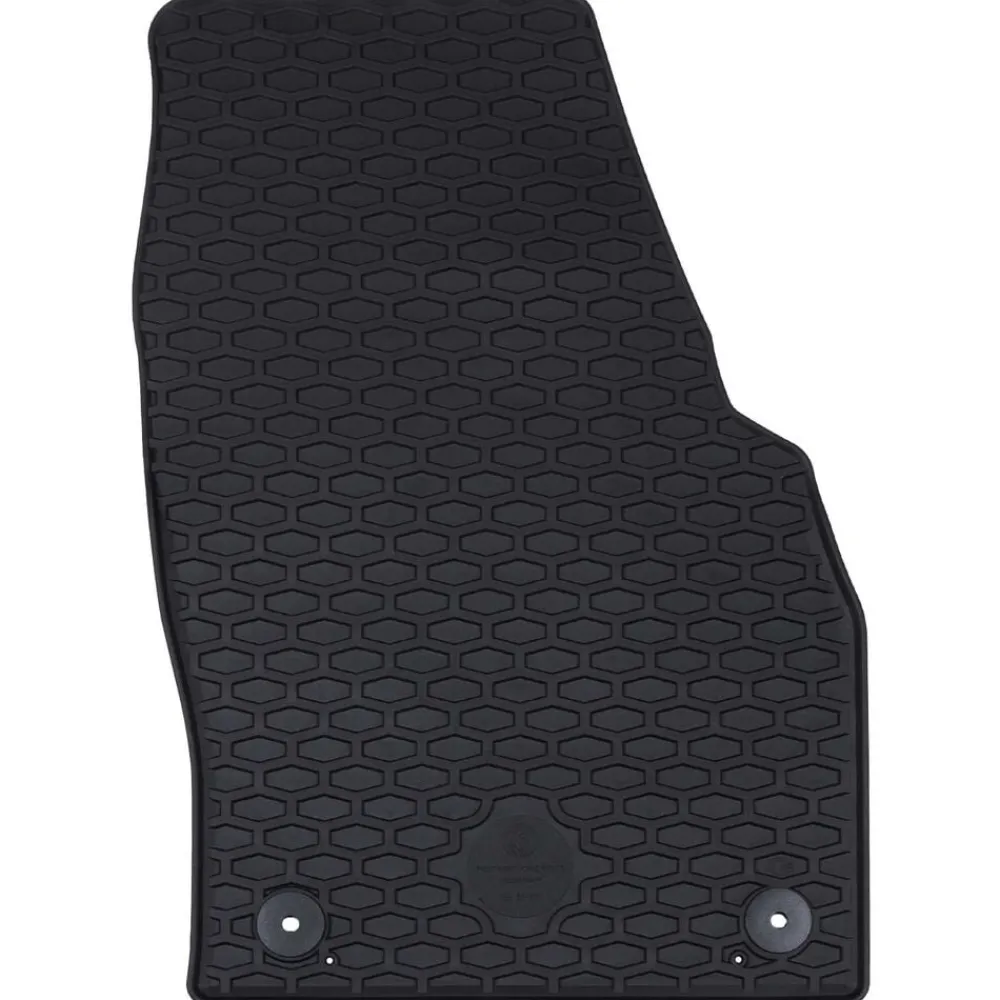 vidaXL Tapis de voiture 4 pcs Noir adapté pour KAMIQ 2019- Caoutchouc