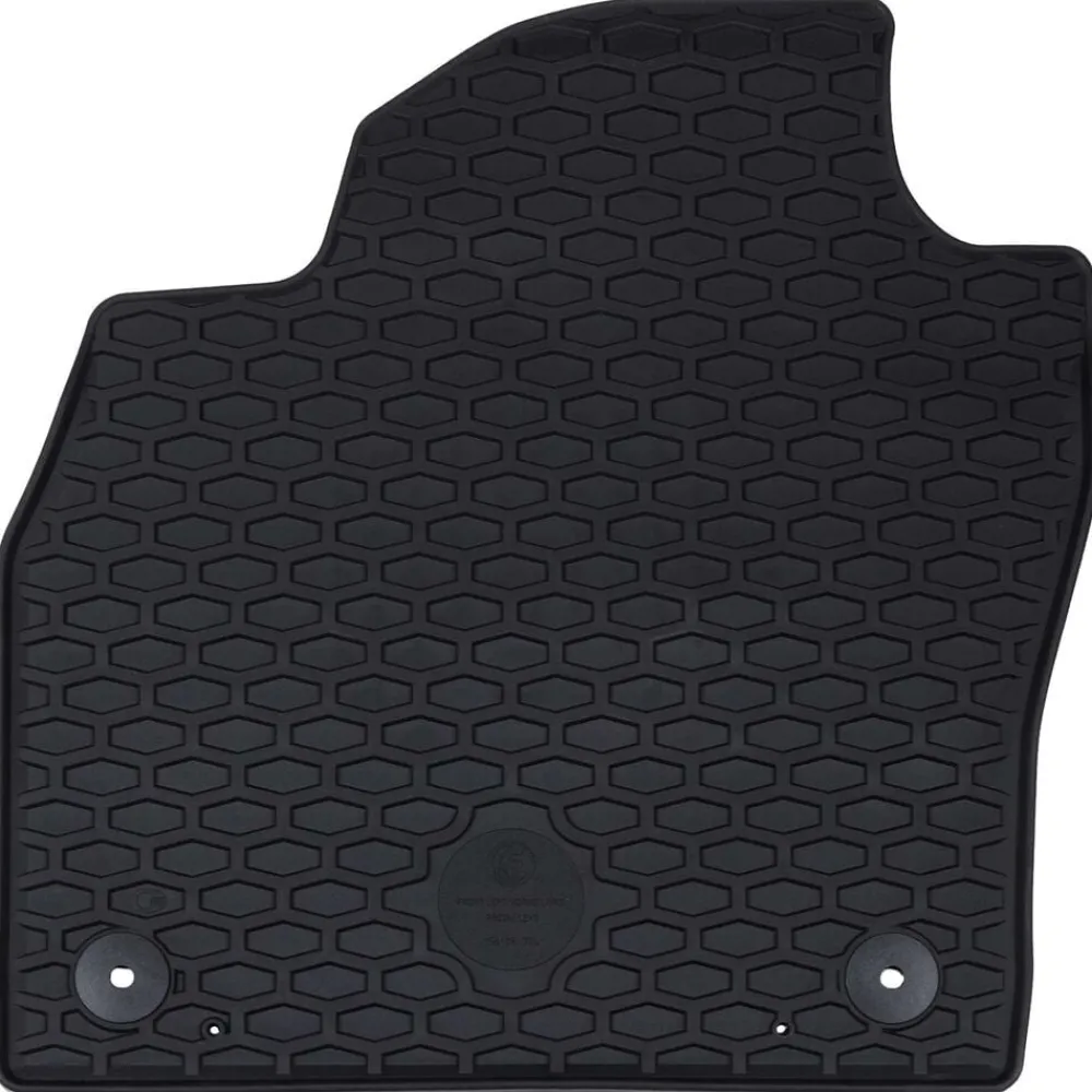 vidaXL Tapis de voiture 4 pcs Noir adapté pour KAMIQ 2019- Caoutchouc