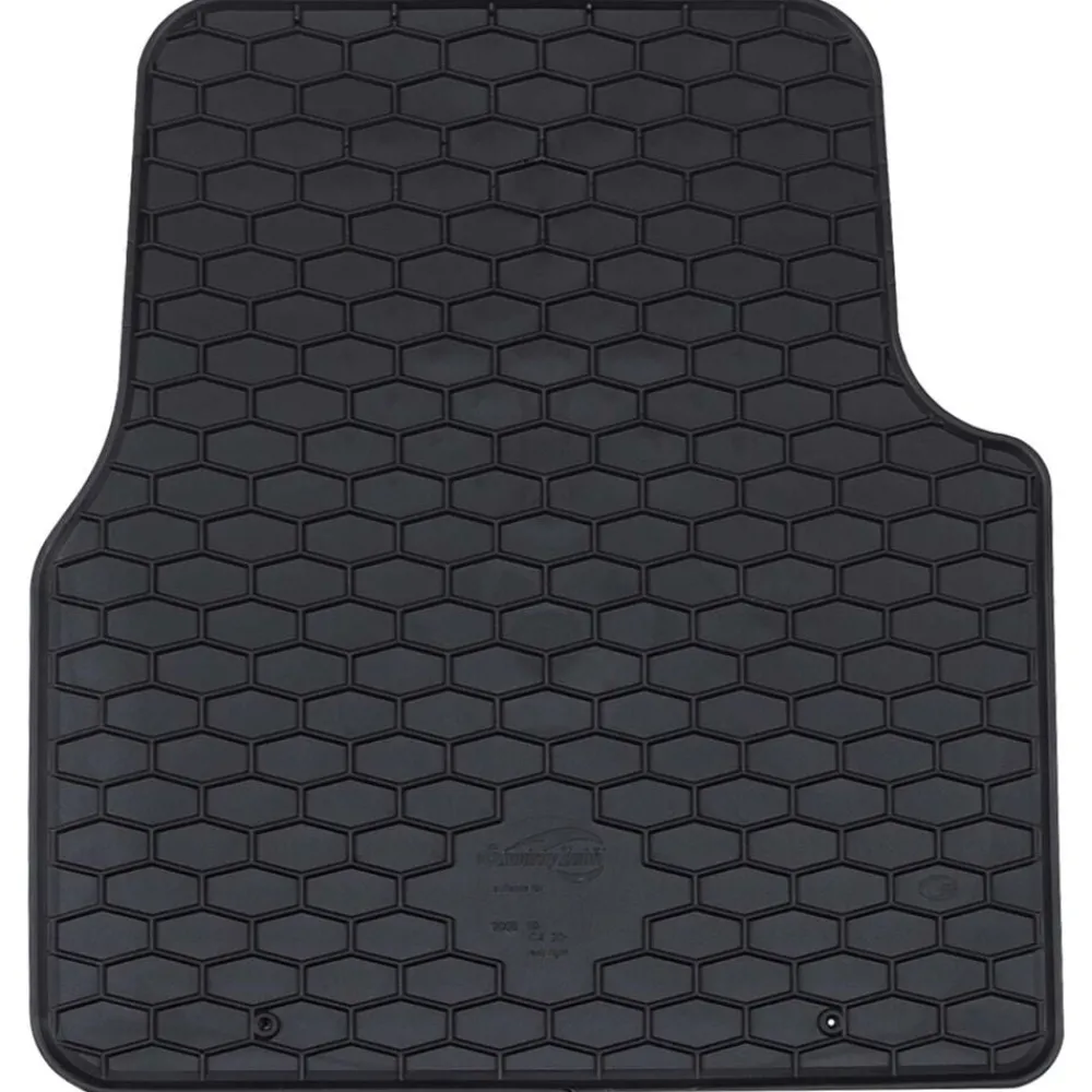 vidaXL Tapis de voiture 4 pcs Noir Convient pour C4 2021- Caoutchouc