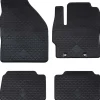 Pièces Détachées Pour Véhicules-vidaXL Tapis de voiture 4 pcs Noir Compatible avec Toyota YARIS 2020-