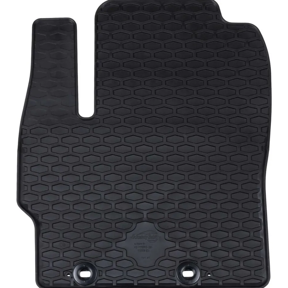 Pièces Détachées Pour Véhicules-vidaXL Tapis de voiture 4 pcs Noir Compatible avec Toyota YARIS 2020-