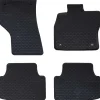 Pièces Détachées Pour Véhicules-vidaXL Tapis de voiture 4 pcs Noir compatible avec le siège LEON 2020-