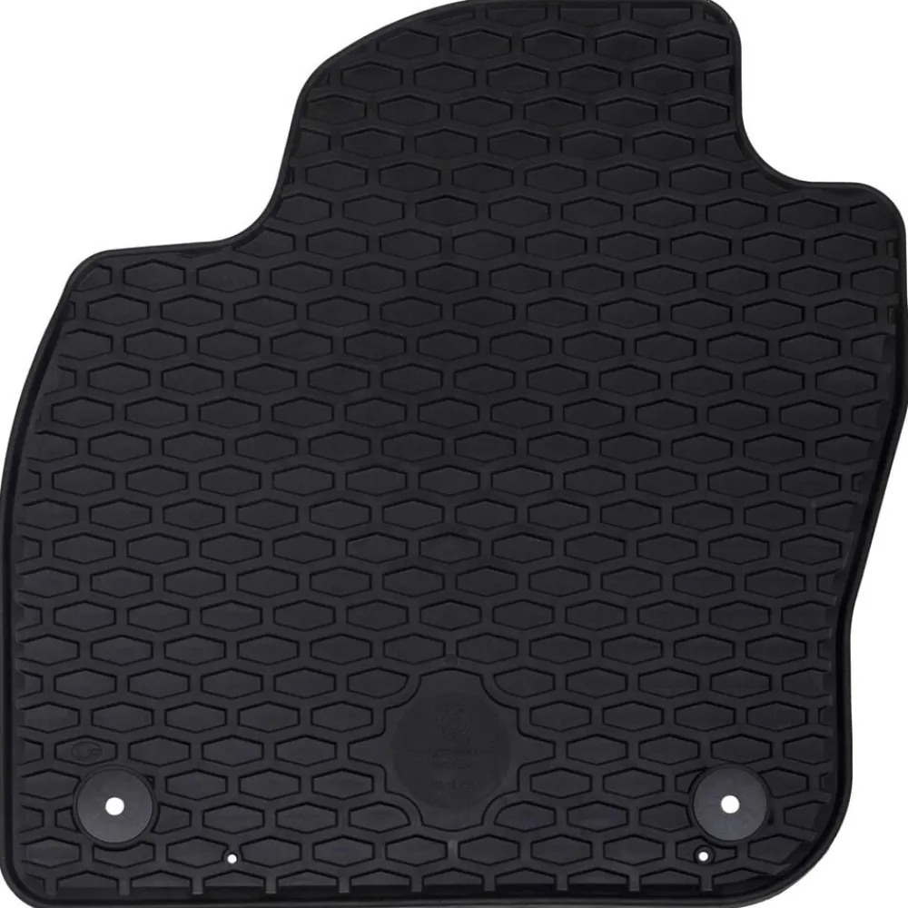 vidaXL Tapis de voiture 4 pcs Noir Adapté pour VW T-CROSS 2019-