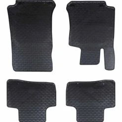 vidaXL Tapis de voiture 4 pcs Noir adapté pour GLC 2016-2022