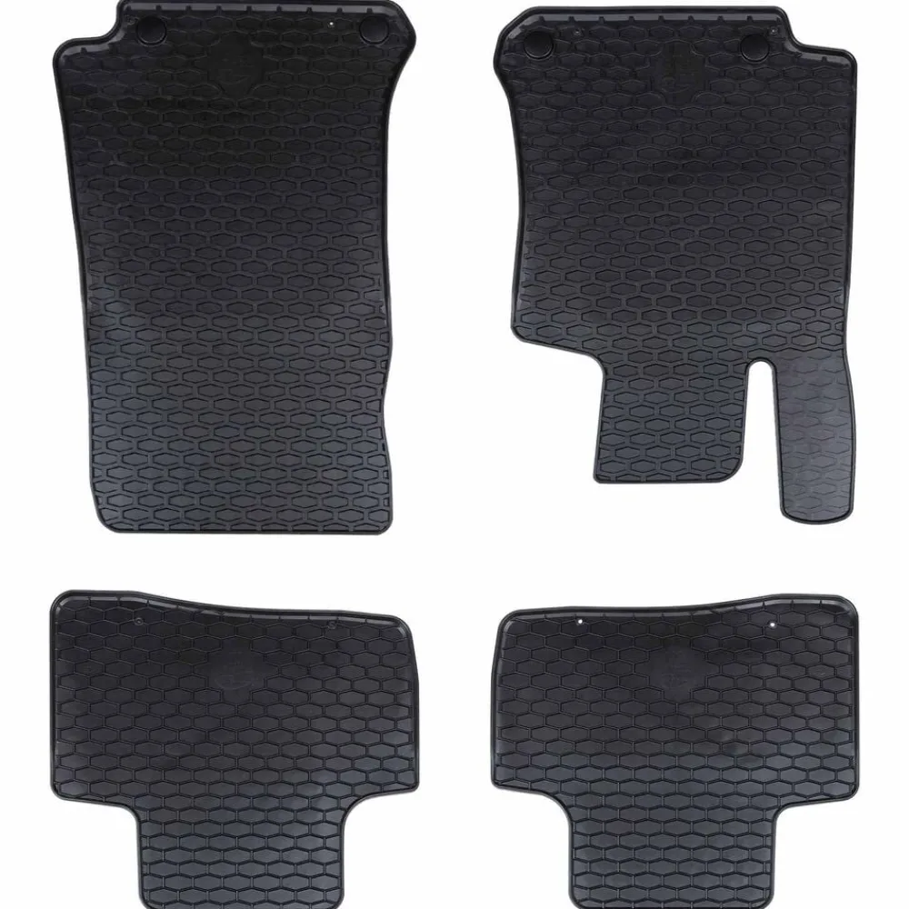 vidaXL Tapis de voiture 4 pcs Noir adapté pour GLC 2016-2022
