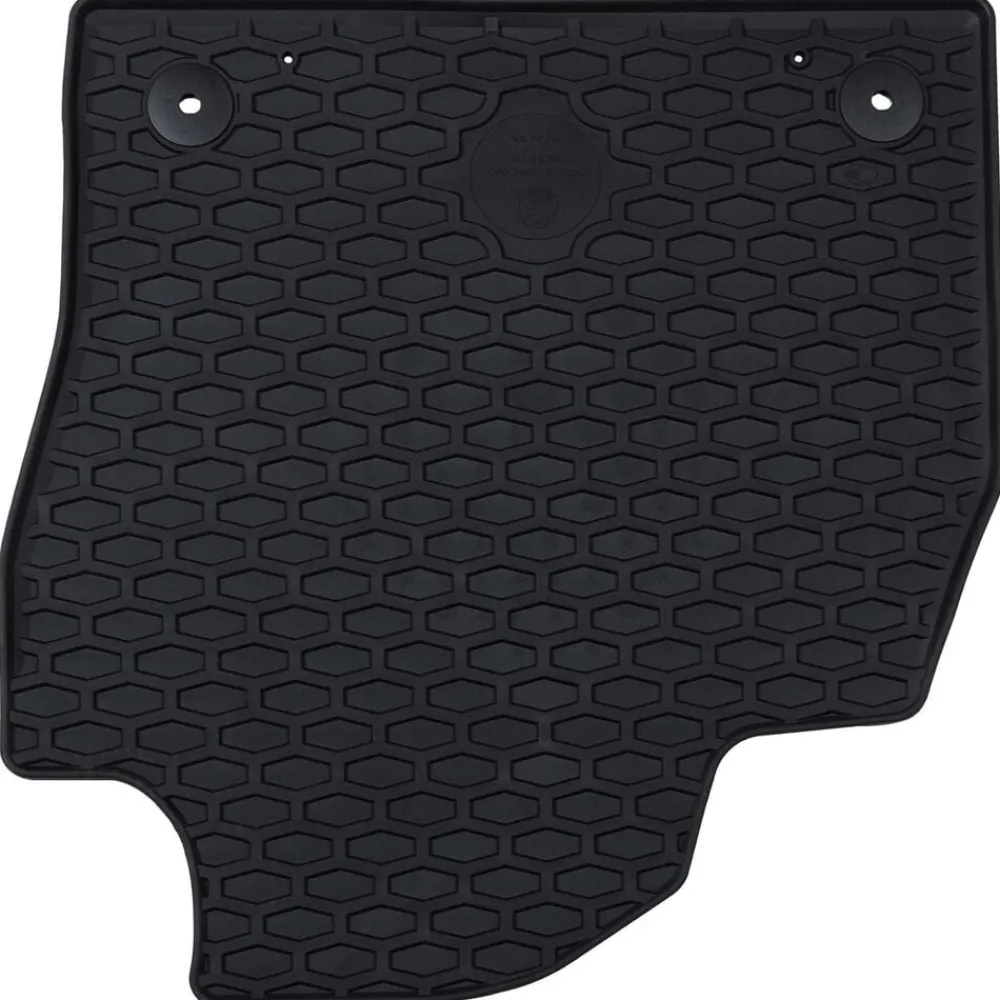 Pièces Détachées Pour Véhicules-vidaXL Tapis de voiture 4 pcs Noir compatible avec VW POLO 2021-
