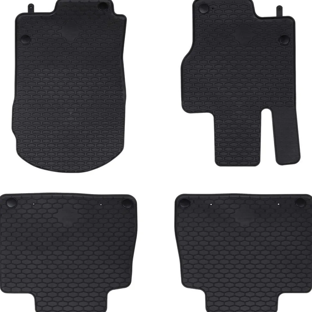 Pièces Détachées Pour Véhicules-vidaXL Tapis de voiture 4 pcs Noir adapté pour MB GLE , GLS 2019-