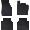 vidaXL Tapis de voiture 4 pcs Noir Convient pour VW ID.7 2023-