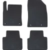 Pièces Détachées Pour Véhicules-vidaXL Tapis de voiture 4 pcs Noir Caoutchouc
