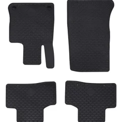 Pièces Détachées Pour Véhicules-vidaXL Tapis de voiture 4 pcs Noir adapté pour GLC 2023- Caoutchouc