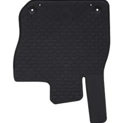 vidaXL Tapis de voiture 4 pcs Noir Caoutchouc