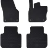 vidaXL Tapis de voiture 4 pcs Noir Adapté pour Škoda KODIAQ TDI 2024-