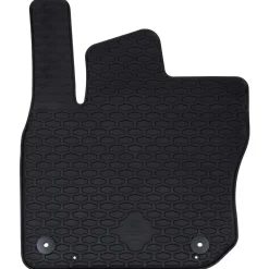vidaXL Tapis de voiture 4 pcs Noir Adapté pour Škoda KODIAQ TDI 2024-
