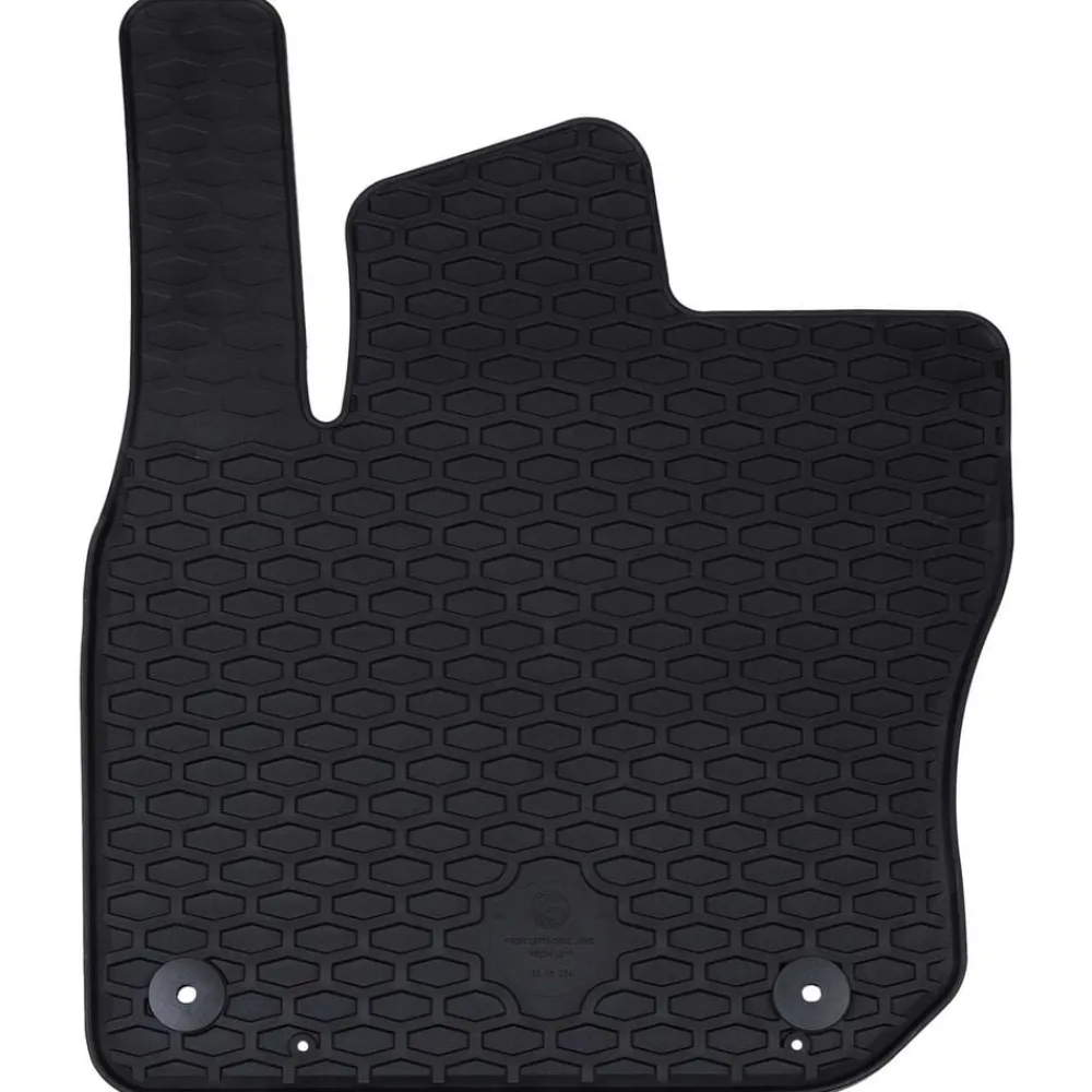 vidaXL Tapis de voiture 4 pcs Noir Adapté pour Škoda KODIAQ TDI 2024-