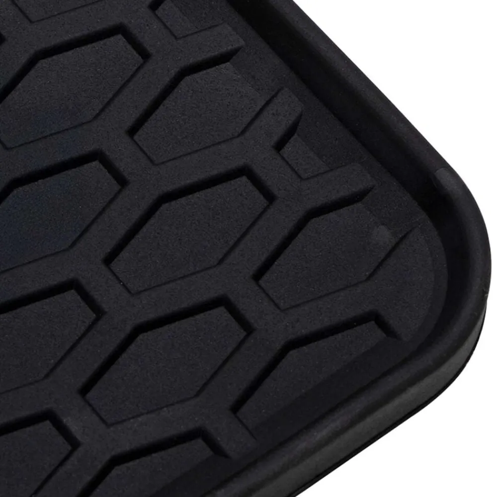 vidaXL Tapis de voiture Noir Adapté pour VW T5 2010-2015 Caoutchouc