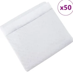 vidaXL Tapis d'entraînement pour animaux en tissu non tissé 50 pcs