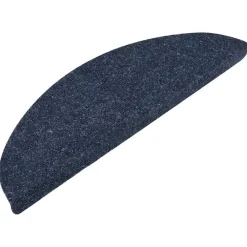 Produits Ménagers-vidaXL Tapis d'escalier autocollants 15 pcs 56x17x3 cm Bleu