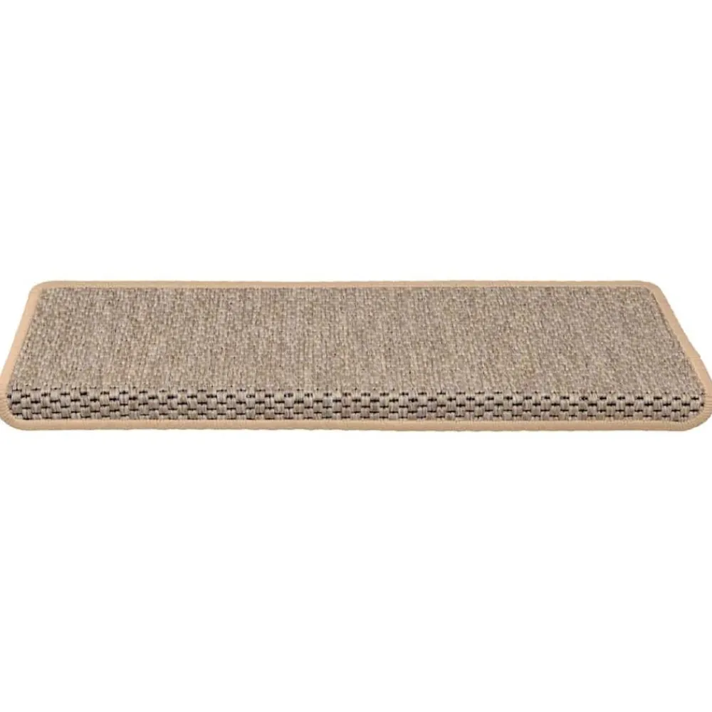 vidaXL Tapis d'escalier autocollants 15 pcs 65x21x4 cm