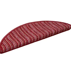 Produits Ménagers-vidaXL Tapis d'escalier auto-adhésifs 15 pcs 56 x 17 x 3 cm Rouge
