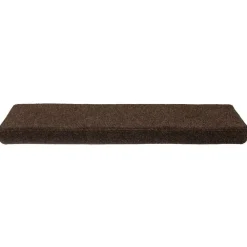 vidaXL Tapis d'escalier autocollants 15 pièces 65 x 21 x 4 cm Bord rectangulaire
