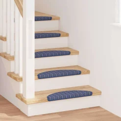 vidaXL Tapis d'escalier auto-adhésifs 15 pcs 56 x 17 x 3 cm
