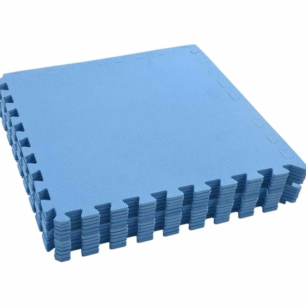 Entraînement & Fitness|Piscine & Spa-vidaXL Tapis d'exercice puzzle 12 pcs 4,32 ㎡ Mousse EVA Bleu