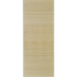 Décorations-vidaXL Tapis en bambou 100x160 cm Naturel Marron clair