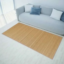 vidaXL Tapis en bambou 100x160 cm