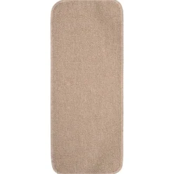 Produits Ménagers-vidaXL Tapis escalier antidérapants 15 pcs 60x25cm Rectangulaire Beige