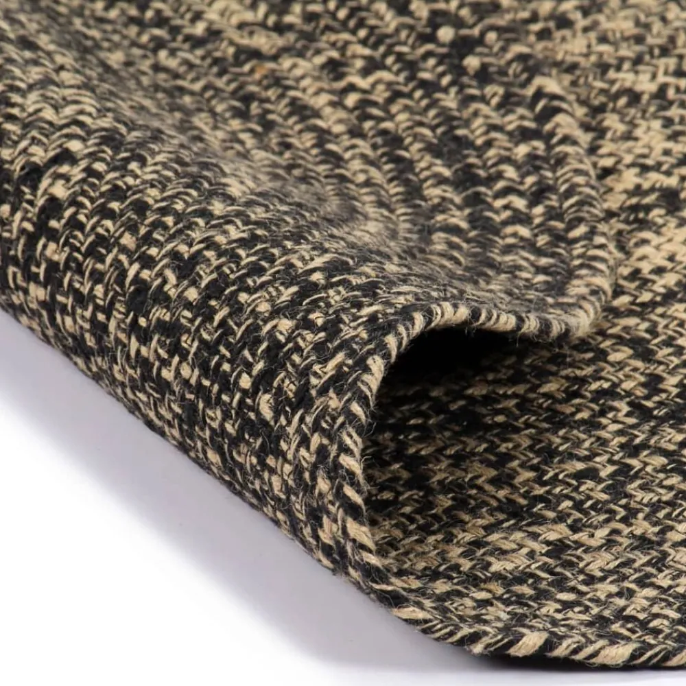 vidaXL Tapis fait à la main Jute et naturel 90 cm