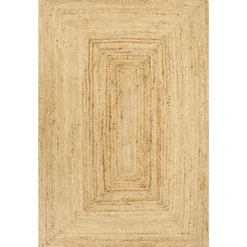 vidaXL Tapis fait à la main Jute Naturel 80x160 cm