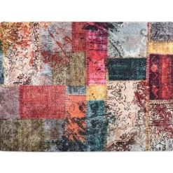 vidaXL Tapis lavable multicolore 400x300 cm