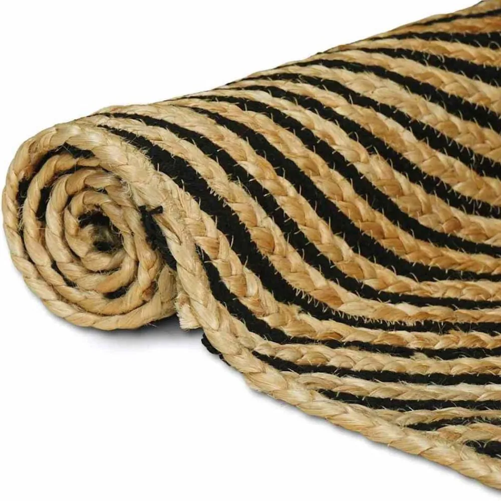 vidaXL Tapis Naturel et 60 x 110 cm Jute