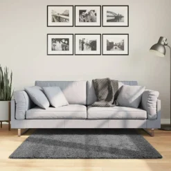 vidaXL Tapis OVIEDO à poils courts 120x120 cm