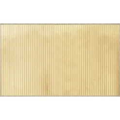 Décorations-vidaXL Tapis rectangulaire naturel clair 60x100 cm bambou lumi&egrave;re naturelle