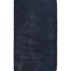 Décorations-vidaXL Tapis Shaggy à poils longs NAVARRA 60x100 cm Bleu marine