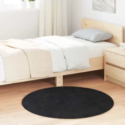 vidaXL Tapis shaggy à poils longs NAVARRA 100x100 cm polyester